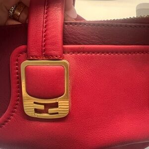 Authentic Fendi two tone Chameleon handbag